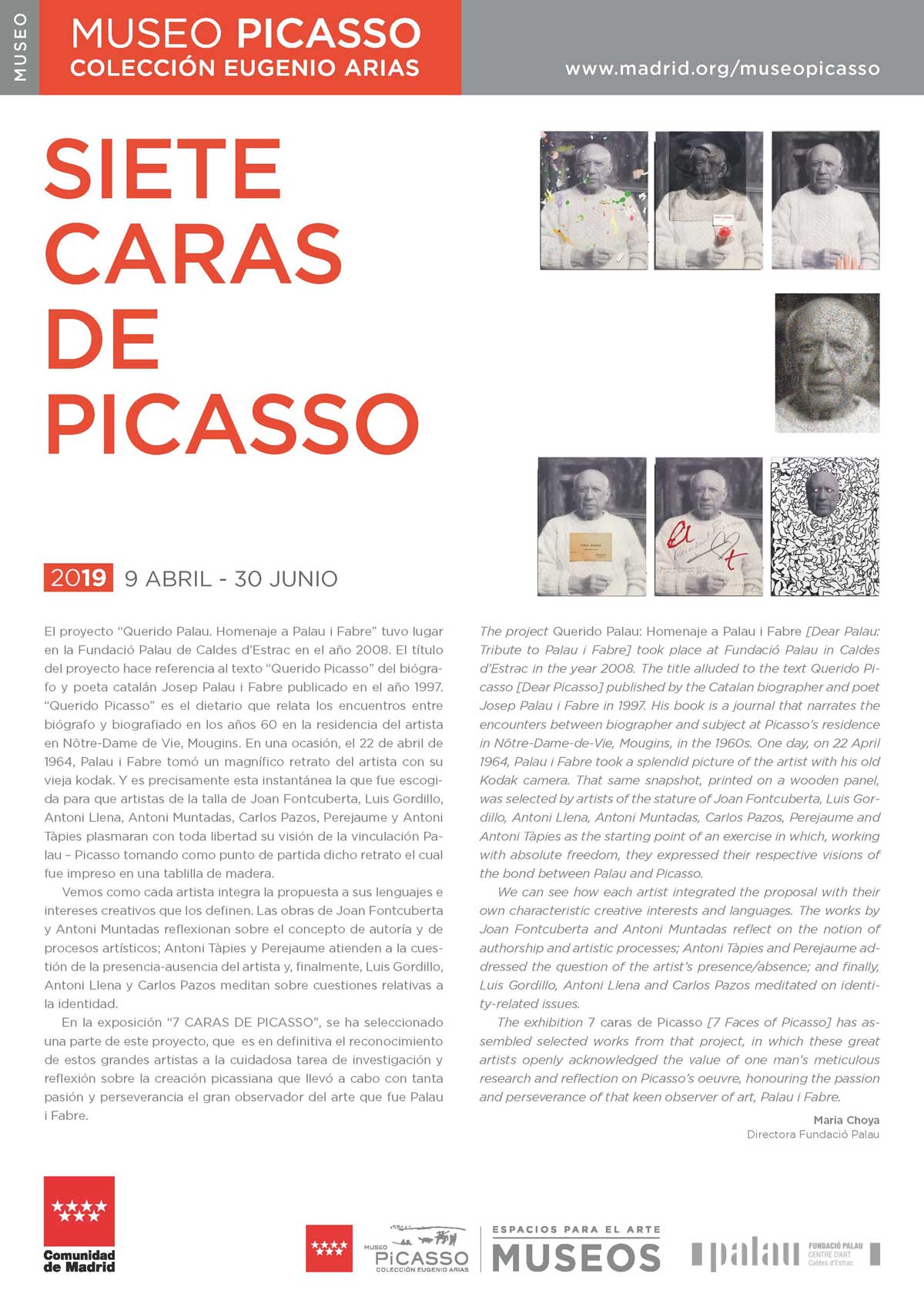 Siete caras de Picasso 2019