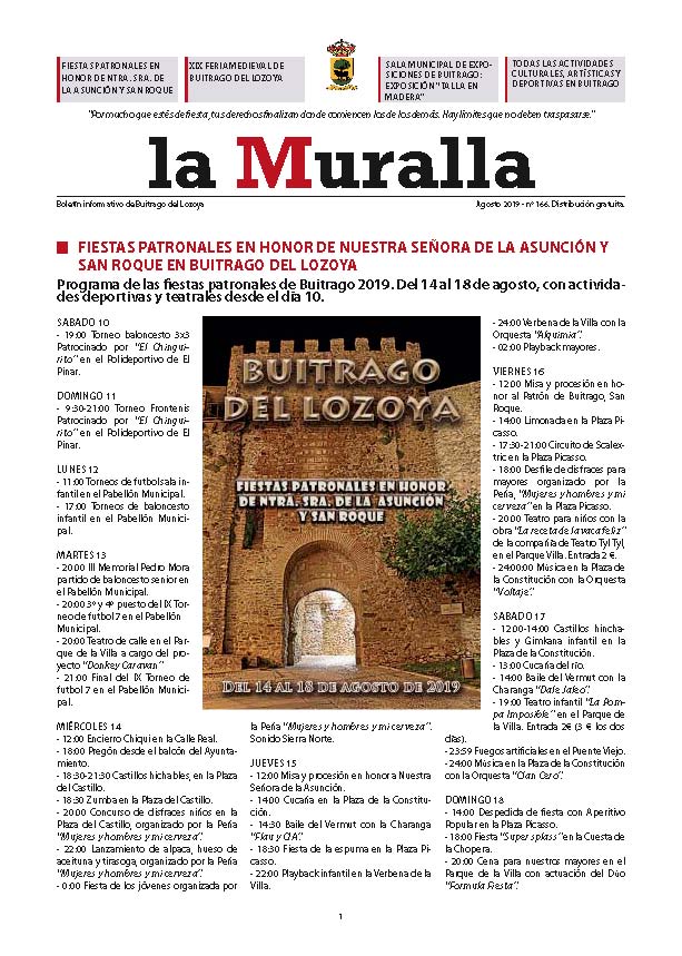 la muralla agosto 2019