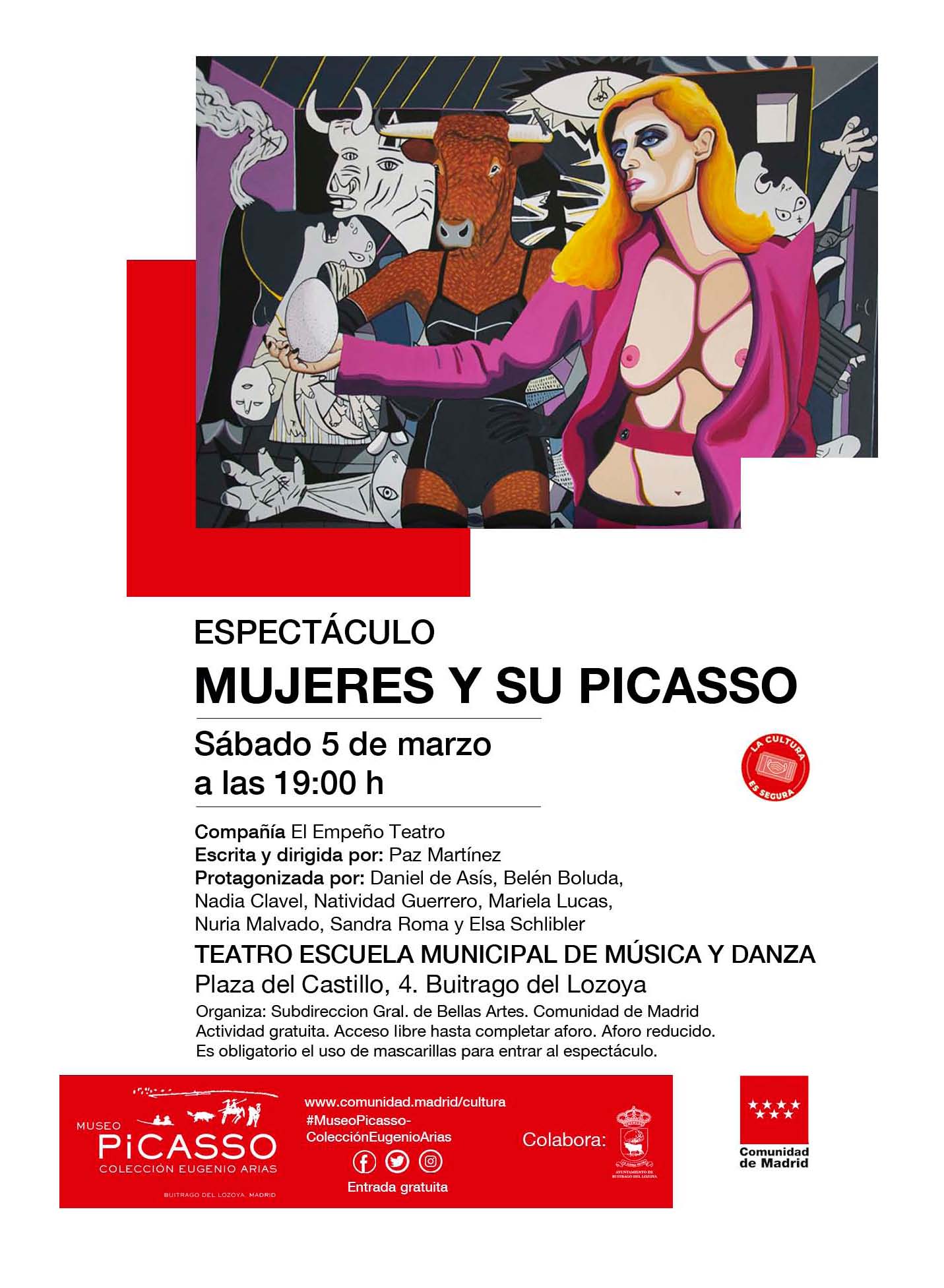 Espectáculo Mujeres y su Picasso