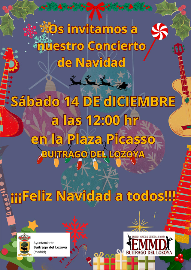 Concierto de Navidad EMMD Buitrago dic 2024