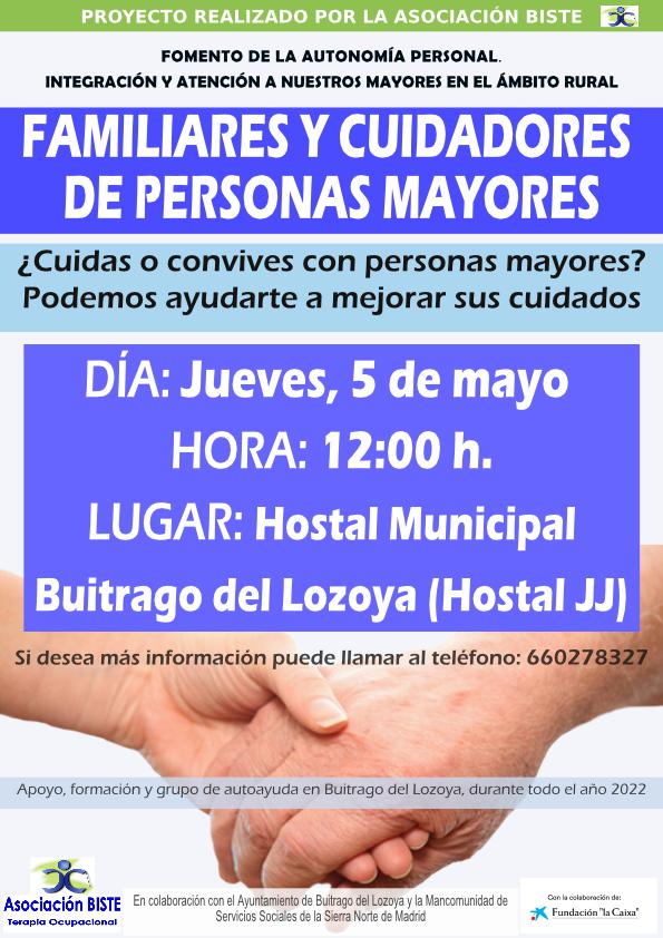 Cartel grupo familias Buitrago mayo