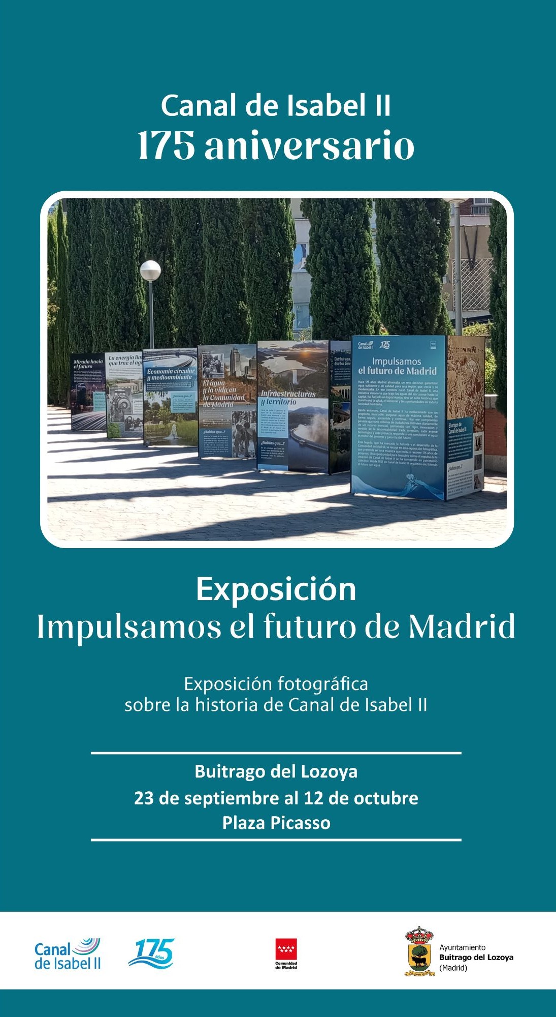 Exposición Canal Isabel II 175 aniversario