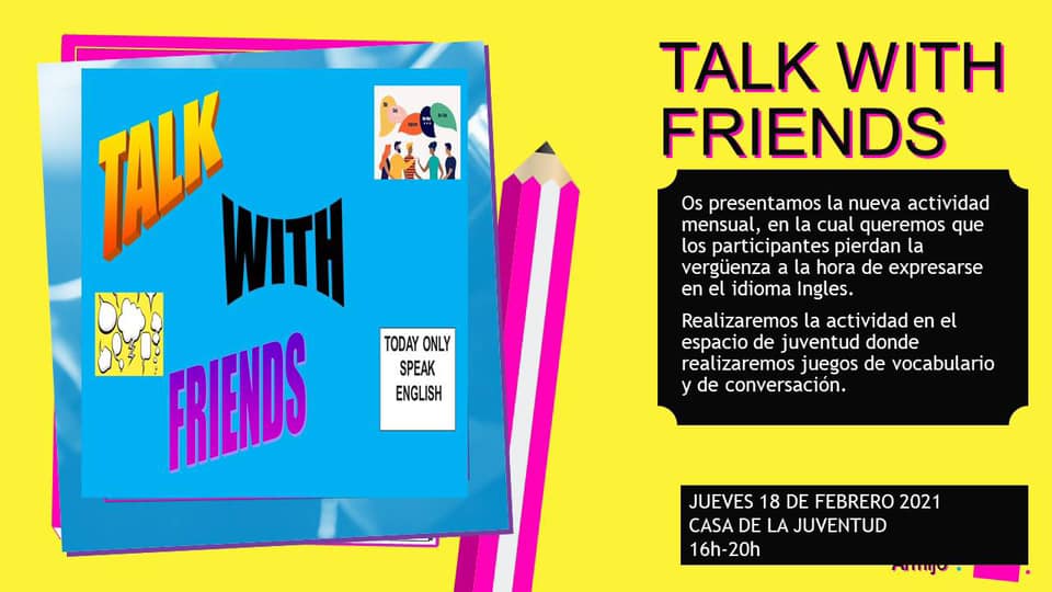 Actividad talk with friends