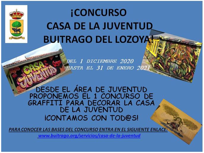 Concurso Graffiti Casa de la Juventud Buitrago