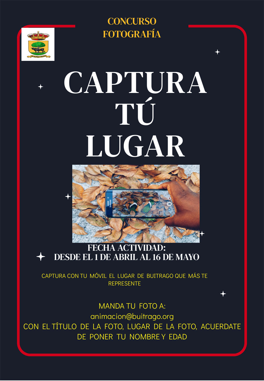 captura tu lugar concurso fotografia