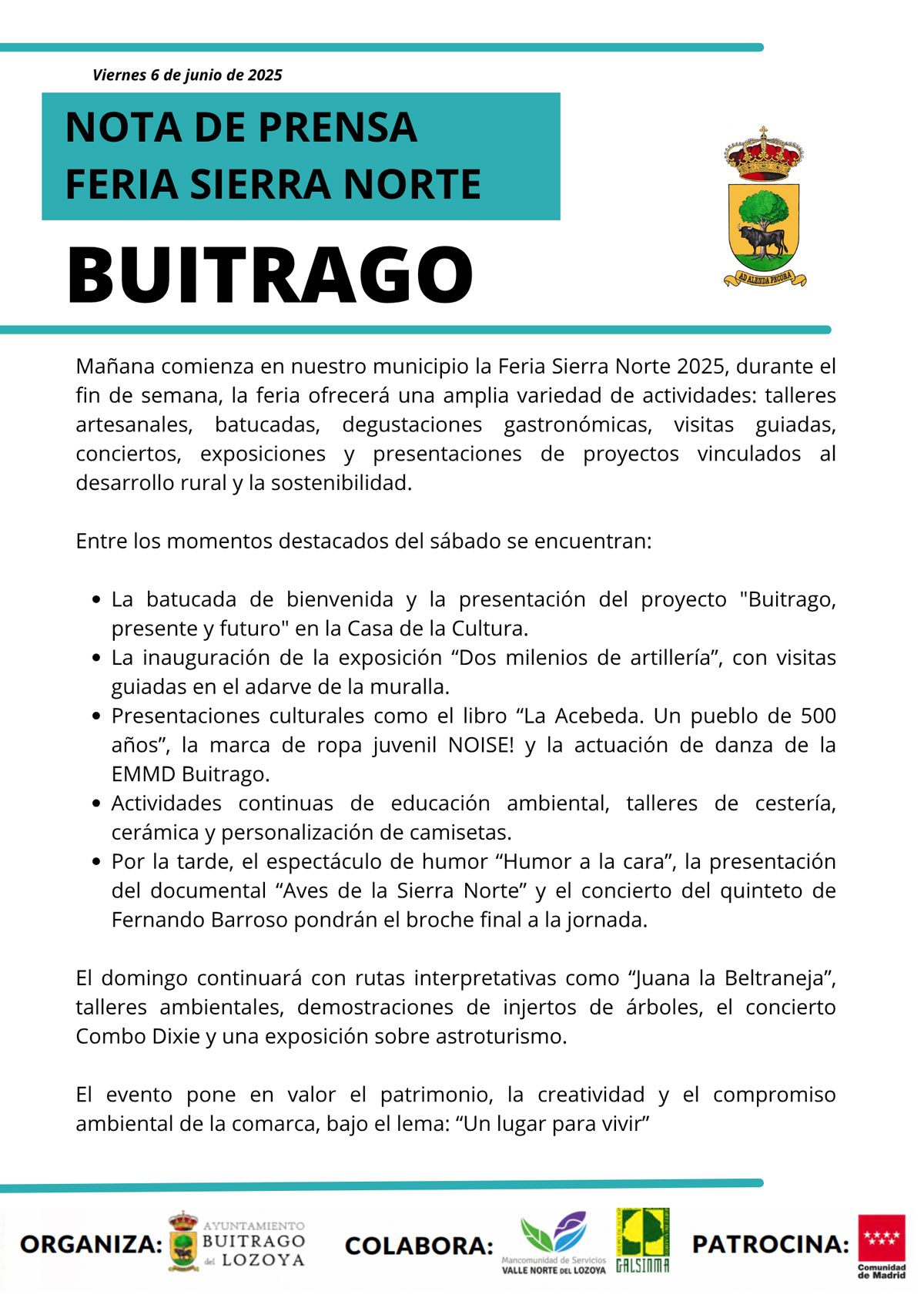 NOTA PRENSA VIERNES