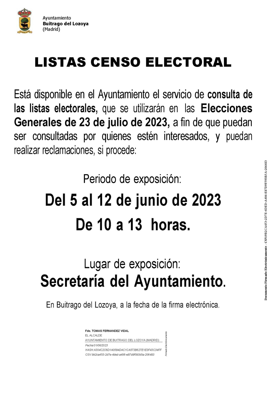 CONSULTA CENSO ELECTORAL ELECC. GENERALES