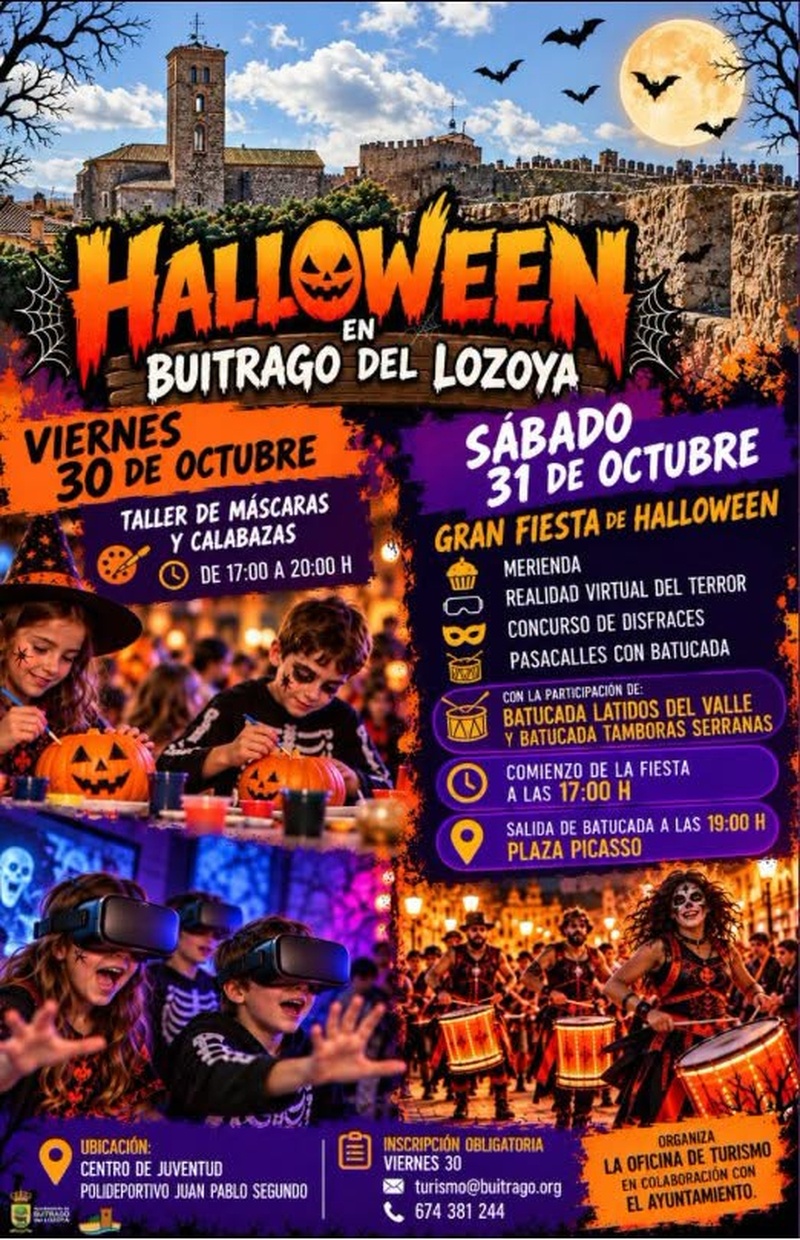 Halloween 2026 Buitrago del Lozoya