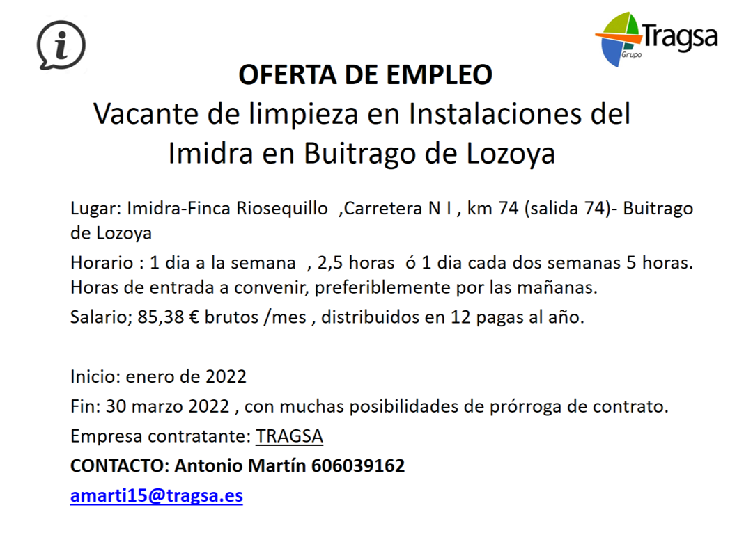 oferta empleo tragsa