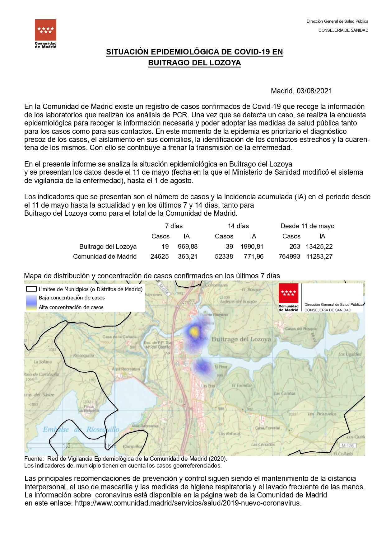 situacion epidemiologica 20210803