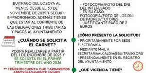 Solicita o renueva tu Carnet vecinal para el año 2026