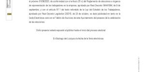 Elecciones a órganos de representación de los trabajadores en la empresa (Ayuntamiento de Buitrago del Lozoya) 