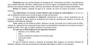 Bando relativo al PLAN DE PROTECCIÓN CIVIL, ANTE INCLEMENCIAS INVERNALES