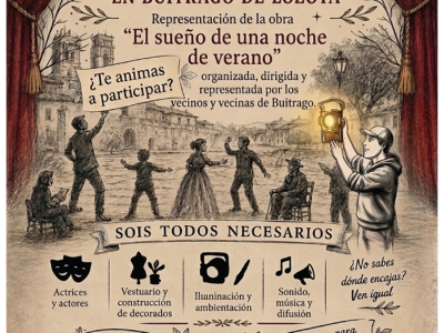 Grupo de teatro en Buitrago del Lozoya. ¿Te animas a participar?