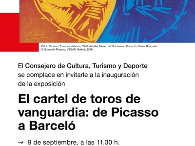 Exposición "El cartel de toros de vanguardia: de Picasso a Barceló"
