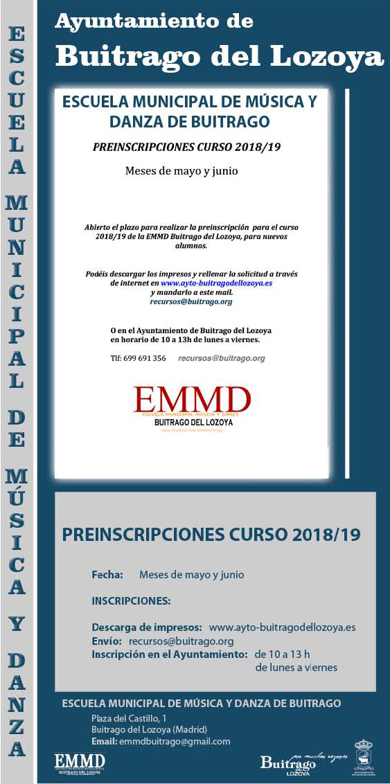 preinscripcion 2018-2019