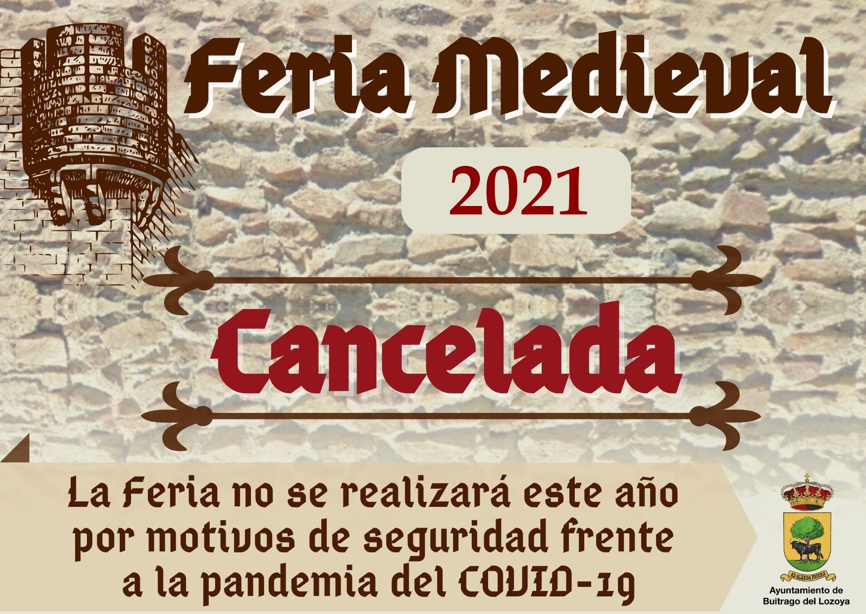 Cancelada Feria Medieval 2020