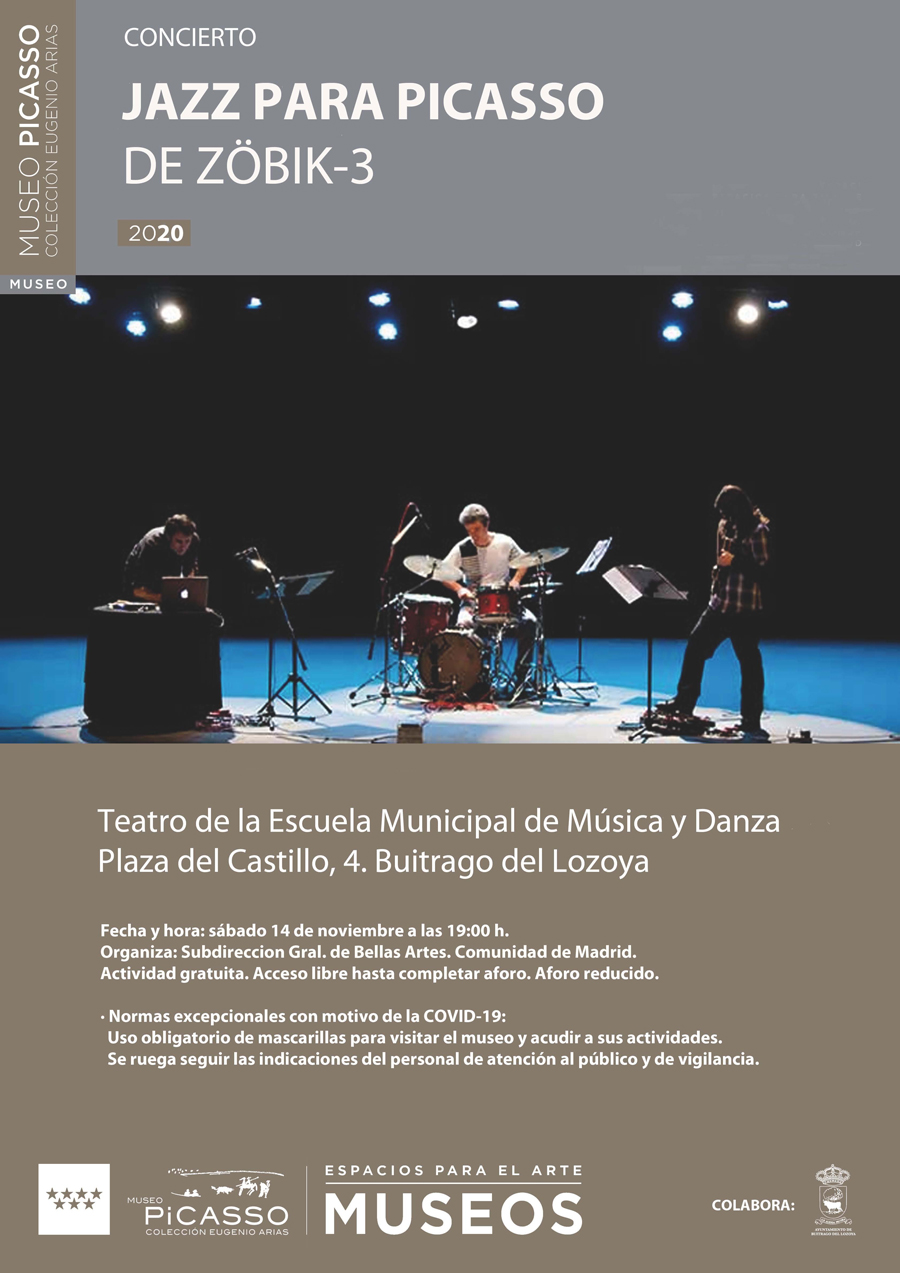 Cartel JAZZ PARA PICASSO