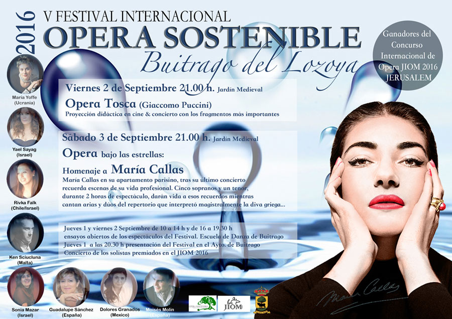 cartel VFestival opera sostenible BuitragodelLozoya 2016