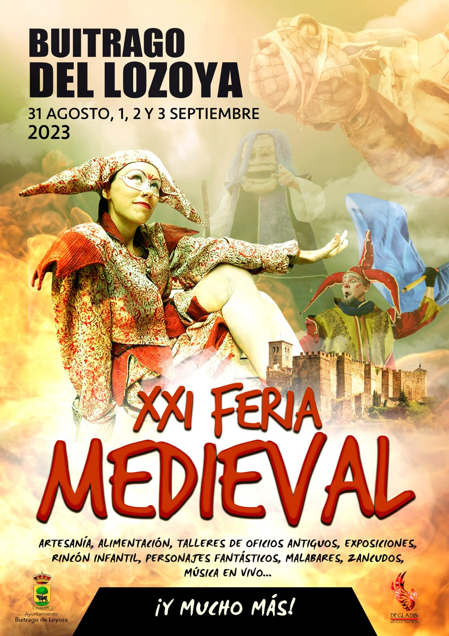 Feria medieval Buitrago del Lozoya 2023