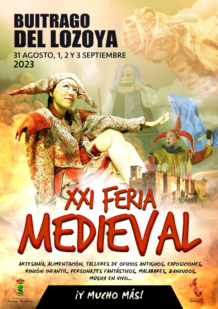 FERIA MEDIEVAL BUITRAGO DEL LOZOYA 2023