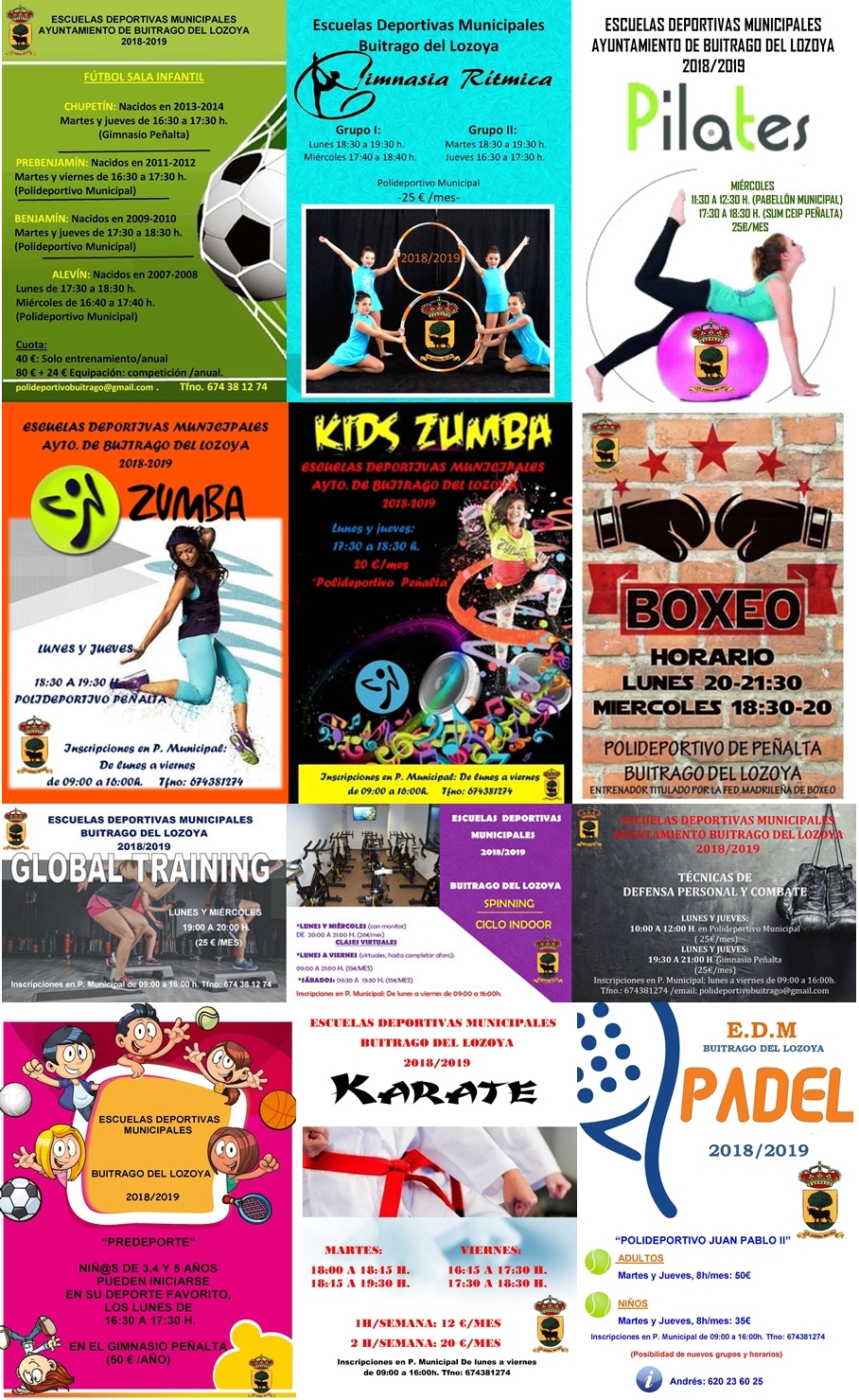 Escuelas-deportivas-Buitrago-2018-19