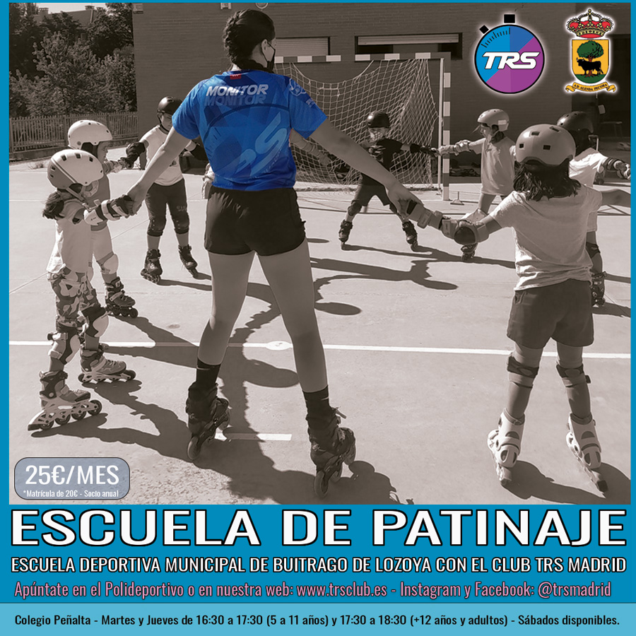 cartel patinaje buitrago