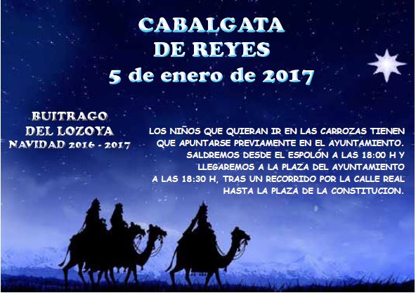 Cabalgata Reyes 2017