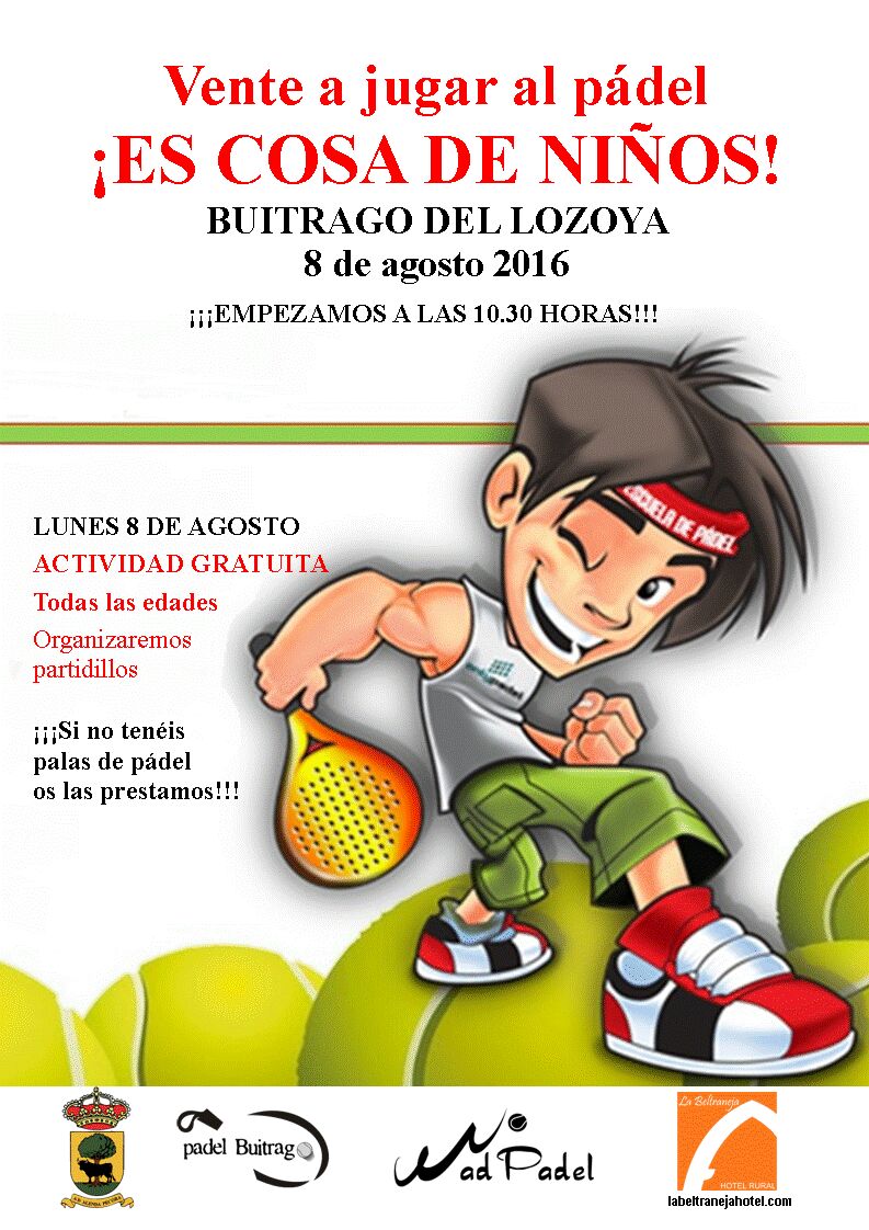 Padel infantil 2016