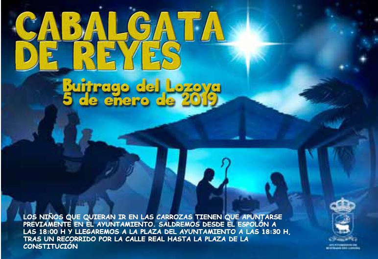 cabalgata reyes Buitrago 2019