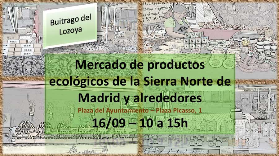 Mercado ecologico Buitrago 16sep17