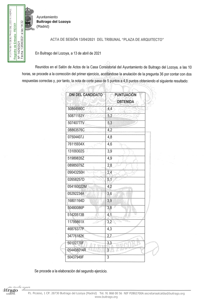 Primer ejercicio